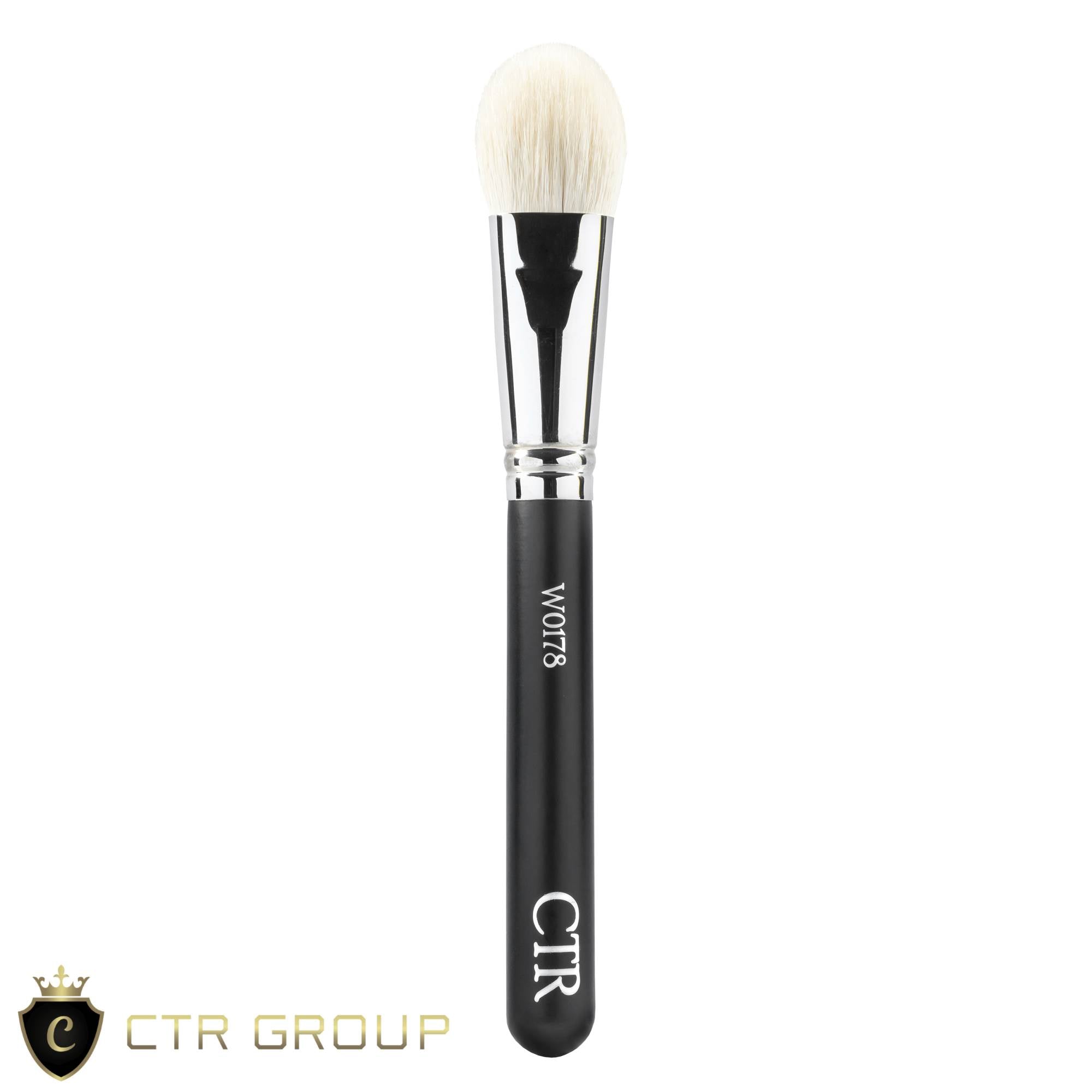 Brush for blush, contour and highlighter W0178 - Black style