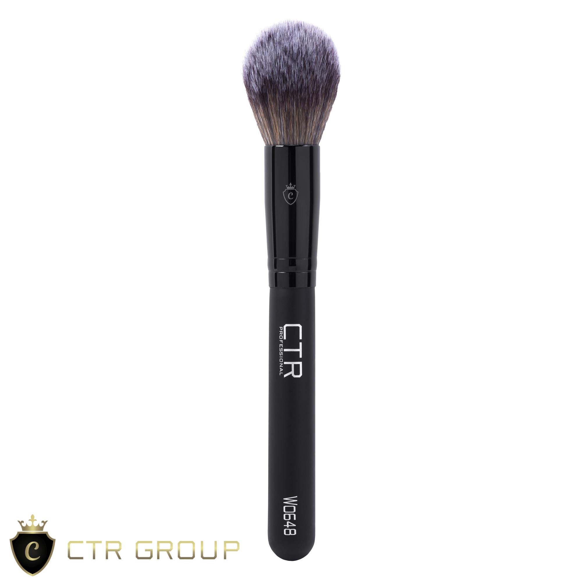Brush for powder, blush and correction W0648 - Black style